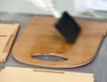 Smoothing: To remove bubbles, the resin can be coated almost like a varnish, just glide the brush lightly over the surface