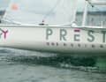 Here you can see the lifting of the bow even better