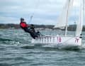 The harness can make for more upright and faster sailing, but is not a must. The long edge offers good stability