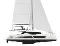 Sail plan, profile view