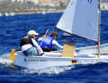 The Opti class is also a focal point for the young sailors