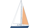 Alternatively, it is becoming increasingly common on deep courses to see crews furling the main completely and sailing with just the genoa, reefed or unreefed. However, the one-sided rig load requires more backstay tension - which is not possible on many boats as the necessary hardware is missing