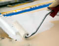 The viscous material closes small pores, and unevenness and blowholes are clearly visible on the single-colour surface