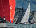 It was only on the third and final day that the wind co-operated, blowing at twelve knots from the south-southeast along the Ligurian coast and allowing two races.