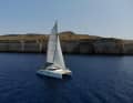 A family sailing trip on a catamaran around Malta – the historic Mediterranean island between Sicily and the north coast of Africa.