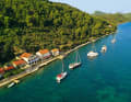 La baie profonde de Sipanksa Luka est probablement le port naturel le plus sûr de tout l'archipel des Elaphites.