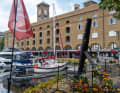 You could hardly be more central than at St Katharine’s Docks – ideal for sightseeing in London