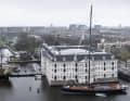 "Nilaya's" carbon mast reaches almost 60 metres into the sky