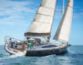 Unpretentious: The RM 1380 looks good and sails strongly. The curved cabin superstructure characterises the modern look