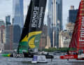 Dabei hatten sich die Fahrer Dylan Fletcher und Tom Slingsby immer im Auge.