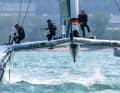 Das Germany SailGP Team bei seiner Premiere in Chicago