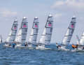 Die RS 400 ermittelten vor Travemünde ihre Europameister.
