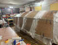 The material: plywood
