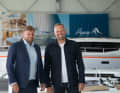 Hanseyachts-CEO Hanjo Runde und Mehrheitsgesellschafter Andreas Müller.