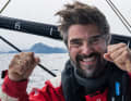 Devant les coulisses du Cap Horn, la joie de Boris Herrmann est évidente.