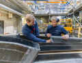 Les Finlandais de Baltic Yachts s'y connaissent en construction légère conséquente