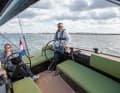 La vie se passe sur le pont, c'est là qu'un bateau de la taille du Saffier doit convaincre. Et c'est ce qu'il fait, que ce soit en naviguant ou en se prélassant.