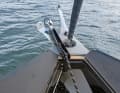 Fine detail for an extra charge: the retractable anchor fitting with electric winch