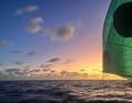 Blue water regatta from its most beautiful side