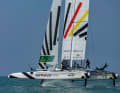 Le design du catamaran GER attire l'attention
