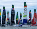 Im SailGP waren die Teams zuletzt in San Francisco gefordert. Am Pfingstwochenende wird die fünfte Saison nach längerer Reparaturpause in New York fortgesetzt.