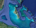 L'île de Cay Sal est située dans le triangle formé par les Keys de Floride, les Bahamas et Cuba.