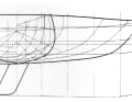 Frühe Finnen: Beachtlich moderne Linien für eine Konstruktion von 1969. Der schmale Kiel tauchte erst in den Neunzigern wieder auf | Abbildung: YACHT/J. Zier