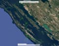 ... a également navigué au large et autour de Dugi Otok et Otok Kornat, deux des 89 îles Kornati, la plupart du temps avec une brise légère.