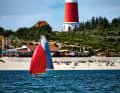 Il faro di Hörnum, nella parte meridionale di Sylt, è un punto di riferimento straordinario, e non solo attraverso il teleobiettivo.