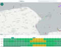 You can view and compare the forecasts from the various weather models for any location on the map.