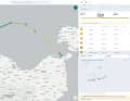 Die Route wird Wegepunkten auf einer simplen Openseamap-Karte festgelegt. OhMyWind wählt das passenden Wettermodell und berechnet die Fahrzeiten und Windeinfallswinkel. Kreuzkurse sind nur an der geringen VMG zu erkennen.