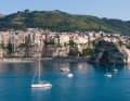 A view of Tropea’s old town.