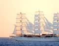 Le trois-mâts intégral "Sea Cloud Spirit" est le troisième et plus jeune navire de la compagnie de navigation hambourgeoise.