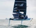 German Open winner Philipp Buhl during moth training