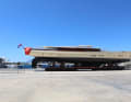 Launching of the 62-metre ketch "Simena" at Ares Yachts in Antalya.