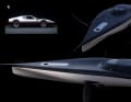 Die stromlinienförmige Silhouette des Rekordjägers erinnert an die Proportionen des Ferrari Monza SP1/SP2.