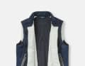The waistcoat is designed to provide additional insulation on the body in particularly cold conditions.