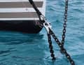 The Subberbuddy in action. The chain hook can be released from the deck using the thin line.