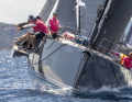 L'équipage de "An Italian Affair" donne tout. Le Solaris 50 est le meilleur yacht allemand et se classe dixième dans le groupe B, le plus important en nombre de participants.
