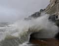 The north-west of France on 2 November 2023, when storm Ciarán hits the region