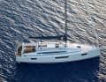 The Sun Odyssey 415 has a walk-around cockpit,...