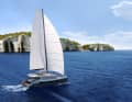 Ecco come dovrebbe apparire il Sunreef 100 Eco mentre naviga.