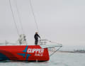 The negative bow is fitted with a very substantial bowsprit.