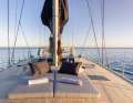 The XL foredeck can be used flexibly.