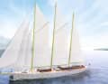 Il 67m "Eolo" potrebbe presto entrare a far parte della flotta dei Sailing Classics. | Rendering: Sailing-Classics