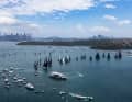 The start of the 78th Rolex Syndey Hobart Race on 26 December off Sydney