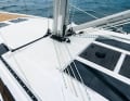The self-tacking jib is fitted as standard; the genoa tracks with bolt locks are optional.