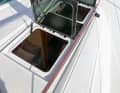Ventilated: The two large hatches on the foredeck provide plenty of light and air for the foredeck and the saloon