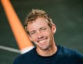 Lo skipper di "For People" e il detentore del titolo della Transat Thomas Ruyant