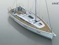 All sheets, halyards and trim lines lead below deck directly to the helm stations. The layout promises a high level of single-handed manoeuvrability